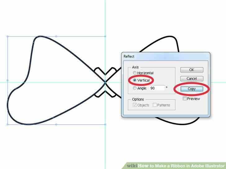 Image intitulée Faire un Ruban dans Adobe Illustrator à l